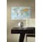 RoomMates World Map Dry Erase Peel & Stick Giant Decals
